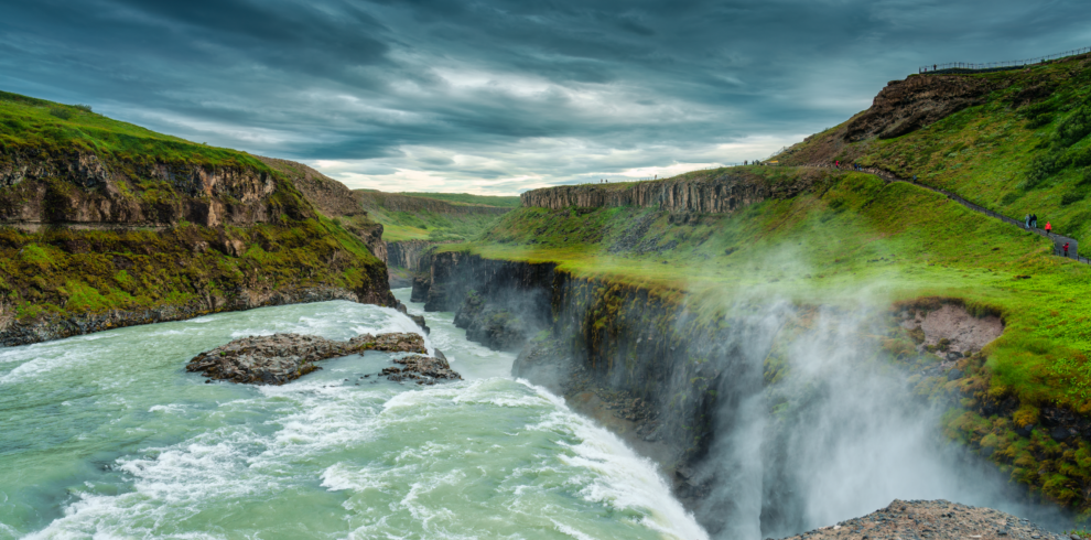 Cascada Gulfoss - Descubriendo Islandia